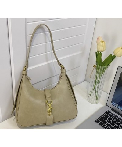 Long Shoulder Strap Bag, Crossbody, Solid Handheld, Hand, Armpit (khaki) $17.35 Crossbody Bags