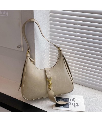 Long Shoulder Strap Bag, Crossbody, Solid Handheld, Hand, Armpit (khaki) $17.35 Crossbody Bags