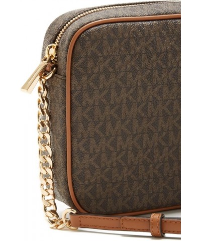 Jet Set Large East/West Crossbody Brown $61.25 Crossbody Bags