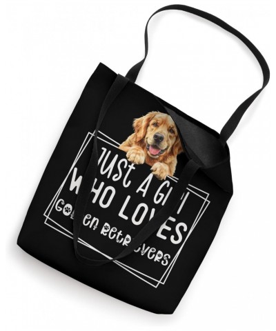 Bulldog Lover Cute Dog Print Just A Girl Bulldog Fan Apparel Tote Bag $14.20 Totes