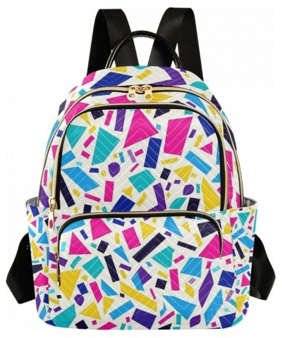 Small Backpack Purse for Women, Colored Graffiti Travel Bag Casual Daypack Shoulder Bag Small $16.20 Backpacks