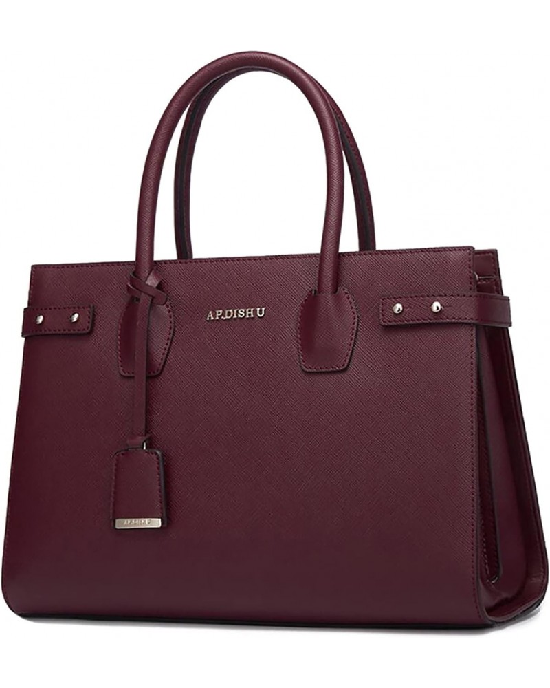 Women's leather handbag designer top class Handbag Satchel single shoulder bag cross Purse $123.48 Satchels