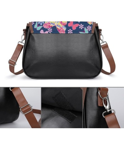 Crossbody Bags for Women Small PU Leather Over the Shoulder Purses and Flap Crossbody Handbags Pattern (900) $19.24 Satchels