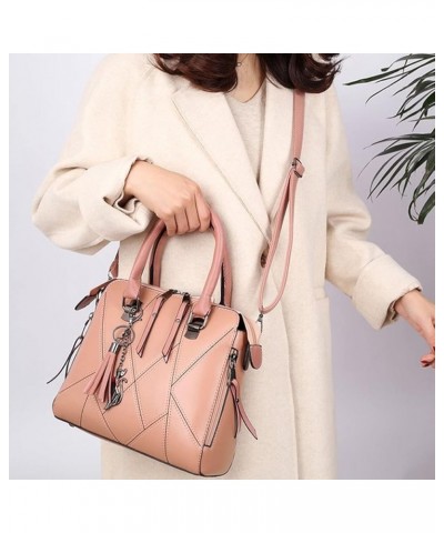 Handbags for Women Fashion Tote Work Bag Shoulder Bag Top Handle Satchel Purse Set 4pcs Black $20.23 Totes