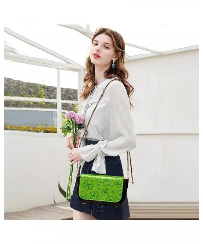 Crossbody Bags for Women Trendy Women's Black Shoulder Bag Small PU Leather Flap Cross Body Bag Handbags Pattern15 $20.90 Cro...