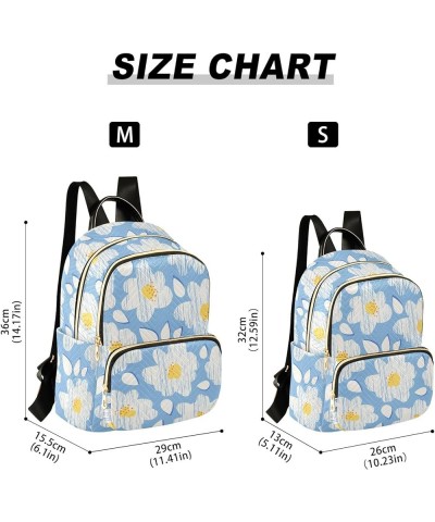 Travel Backpack Purse for Women Fashion Anti-theft Work Casual Passionate Cute Sunflower Daypack Shoulder Bag Medium Size Med...