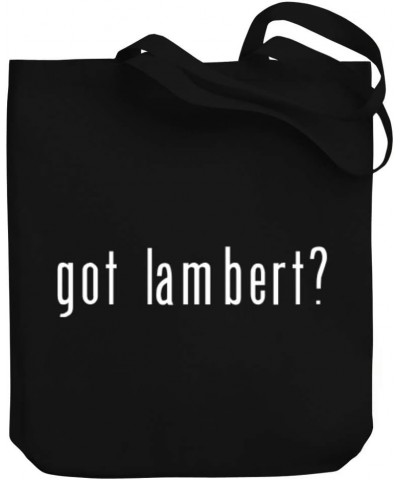 Got Lambert? Linear Canvas Tote Bag 10.5" x 16" x 4 $18.40 Totes