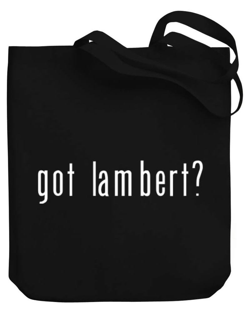 Got Lambert? Linear Canvas Tote Bag 10.5" x 16" x 4 $18.40 Totes