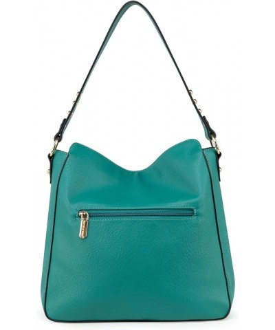 Hobo Bag for Women Crossbody Purse and Handbags Ladies Chic Shoulder Bags Green-turquoise $12.00 Totes