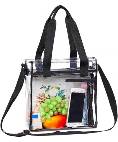 1pc Transparent Jelly Bag Vinyl Bag Womens Backpack Purse Tote Pouch Trendy Pouch Backpack Purse for Women Clear Crossbody Me...