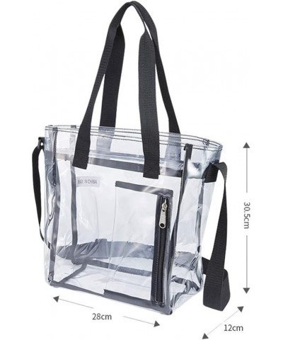 1pc Transparent Jelly Bag Vinyl Bag Womens Backpack Purse Tote Pouch Trendy Pouch Backpack Purse for Women Clear Crossbody Me...