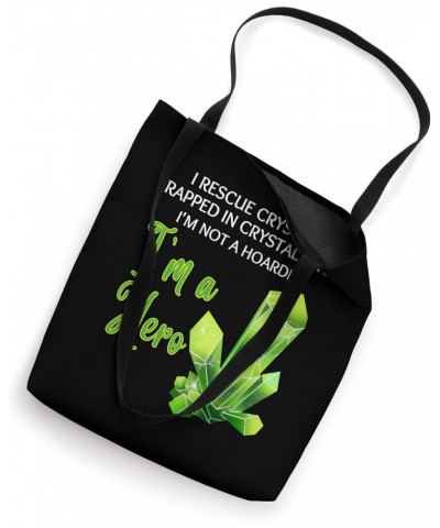 Spirituality Mindfulness Funny Crystals Quote Collector's Tote Bag $10.40 Totes