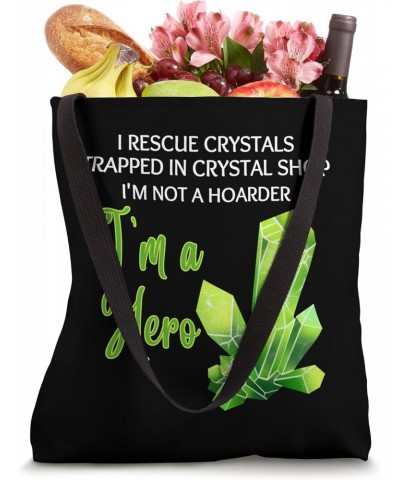 Spirituality Mindfulness Funny Crystals Quote Collector's Tote Bag $10.40 Totes