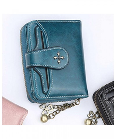 Small Wallets for Women Bifold Credit Card Holder with Zipper Card Case Purse with ID Window Clutch Wallets Compact for Women...