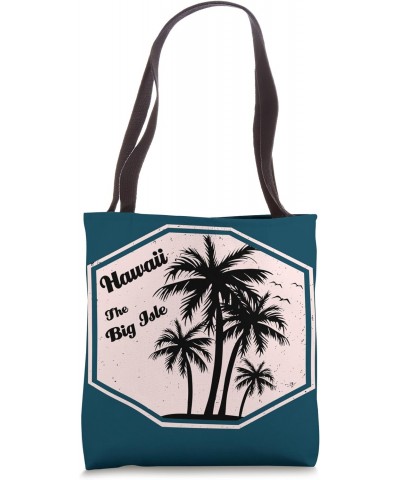 Big Isle Palm Trees Souvenir Island Aloha Gift Travel Tote Bag $8.48 Totes