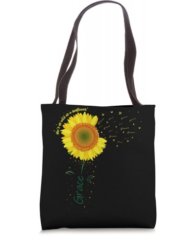 Grace Shirt for women, girl. Grace Name Sunflower Tote Bag $10.28 Totes