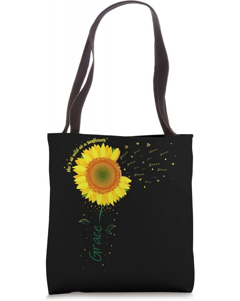 Grace Shirt for women, girl. Grace Name Sunflower Tote Bag $10.28 Totes