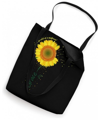 Grace Shirt for women, girl. Grace Name Sunflower Tote Bag $10.28 Totes