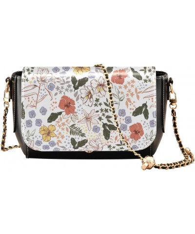 Vintage Blooming Garden Shoulder Bag Crossbody Womens Waterproof Shoulder Bag with Adjustable Strap Sport Sling Bag $16.80 Cr...