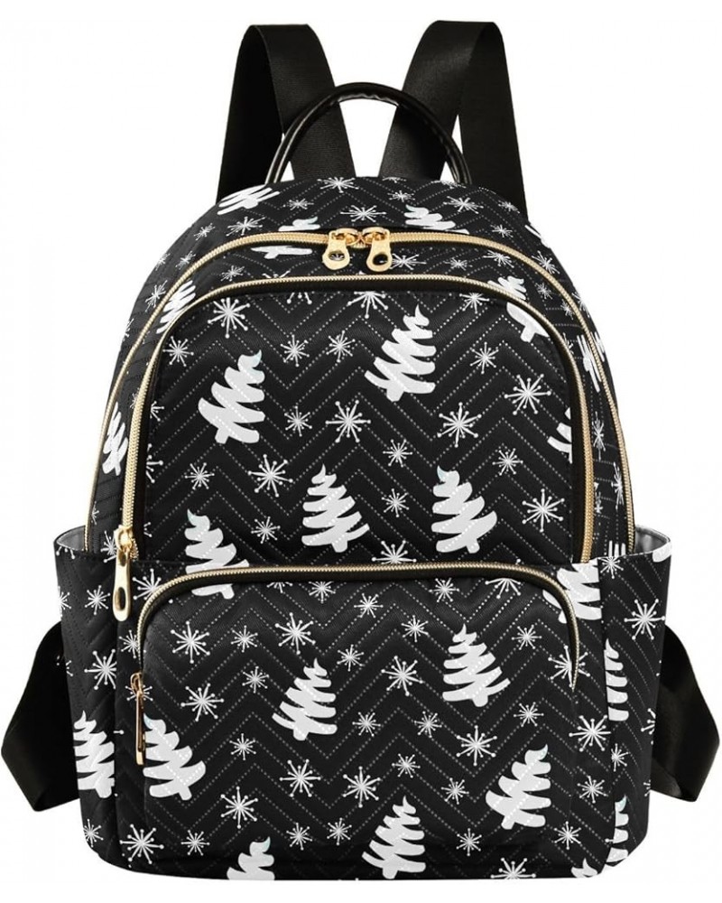 Christmas Trees Backpack Purse for Women Small Mini Women's Fashion Backpack Hiking Sports Ladies Daypack,S Medium $15.50 Bac...