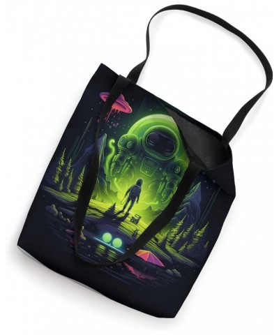 Camping UFO Gear Alien Abduction Tote Bag $11.75 Totes