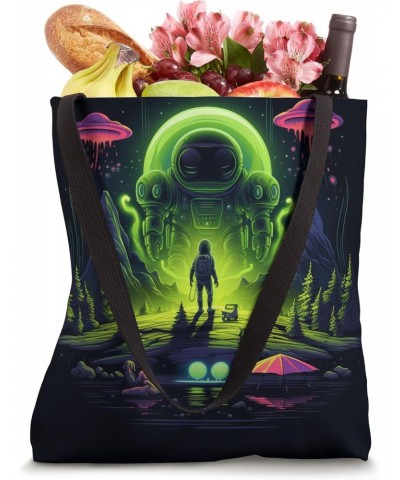 Camping UFO Gear Alien Abduction Tote Bag $11.75 Totes