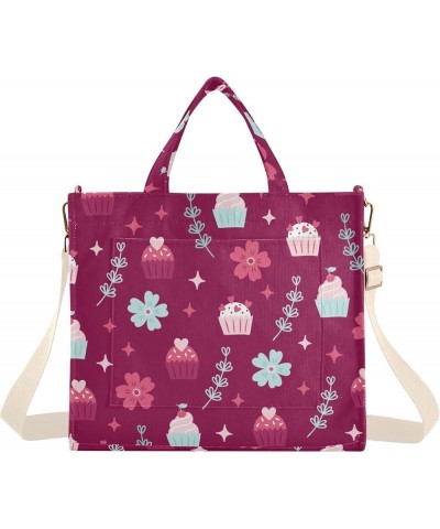 Valentine's Day Flowers Stars Pattern Women's Tote Handbags Top Handle Satchel Shoulder Bag Crossbody Bag S $15.59 Totes