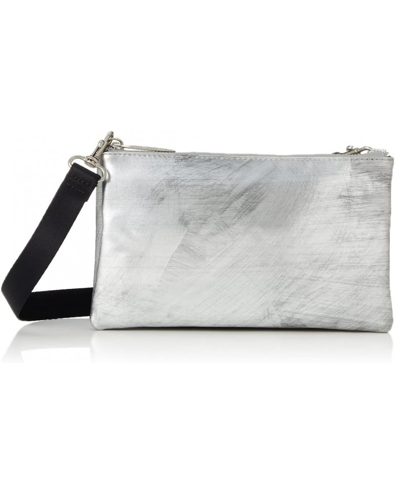 Patrick Stefan 213ABG01 Shoulder Bag, Sacoche, Wallet Pochette, Minimini sacoche 'shine', Scratch Silver $40.66 Shoulder Bags