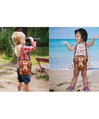 Fashion Small Crossbody Bags for Children Women Men Travel Shoulder Bag Purse English Setter Flower $10.43 Shoulder Bags