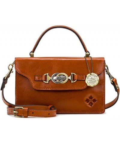 Womens Vintage Vegetable Tan Porcili Top Handle Bag Tan $47.74 Handbags