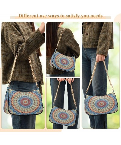 Shoulder Bag for Women Shoulder Handbags with Chain Zipper Closure Mini Purse Handbag Crossbody Bags for Women Multicolouredj...