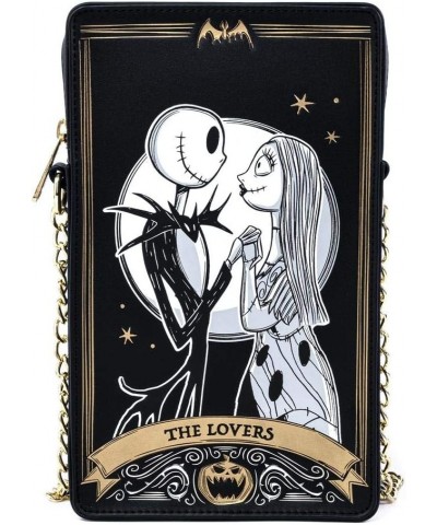 X Disney Nightmare Before Christmas Tarot Card Passport Crossbody $30.55 Crossbody Bags