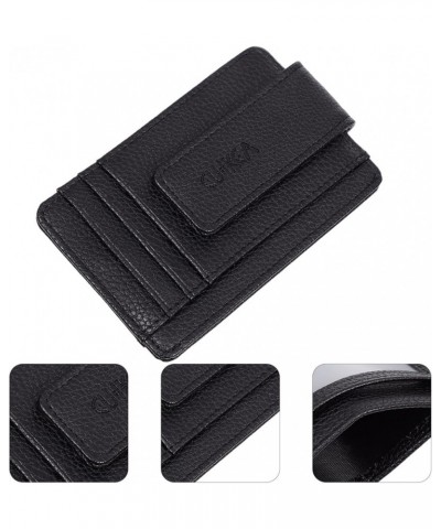 2pcs Men's Card Holder Wallet Cards Storage Pouch Mens Small Cards Bag Trendy Purse Para Hombre Short Leather Purse for Women...