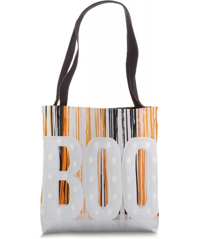 Boo Halloween Fall Time Holiday Decor Tote Bag $11.43 Totes