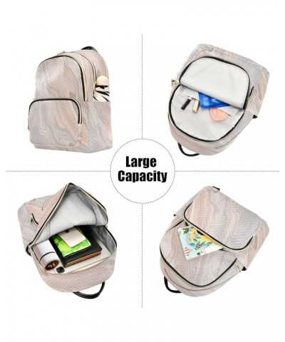 Fashion Backpack Mini Backpack Purse Casual Daily Backpack Pale Pink Gray Marble for Travel for College Work Small $17.00 Bac...