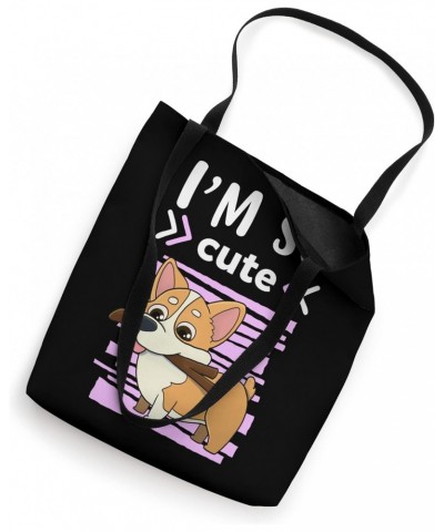 I`m So Cute Dog I Puppy I Kids Dog Tote Bag $14.55 Totes