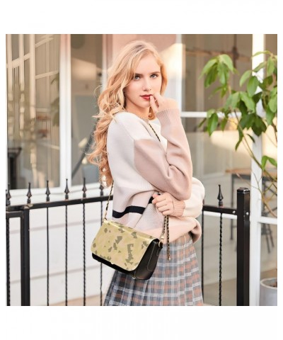 Desert Camouflage Khaki Crossbody Bags for Women Leather Purse Shoulder Bag Handbag for Work Daily Gifts $17.20 Shoulder Bags