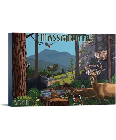 Massanutten, Virginia, Wildlife Utopia, (24x36 Wrapped Canvas, Wall Decor, Artwork) 16x24 Stretched Canvas $46.80 Totes