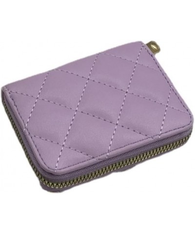 Cute Wallet Mini Purse Vintage Small Wallet Aesthetic Wallet PU Leather Wallet Black Wallet for Women (Pink) Purple $10.19 Wa...