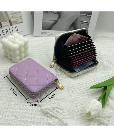 Cute Wallet Mini Purse Vintage Small Wallet Aesthetic Wallet PU Leather Wallet Black Wallet for Women (Pink) Purple $10.19 Wa...