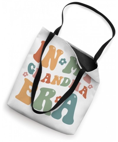 Groovy Retro In My Grandma Era Funny Mom Mothers Day on Back Tote Bag $10.56 Totes