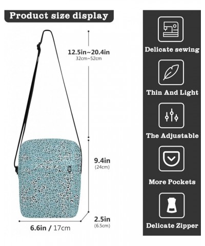 Crossbody Bags Women Men Sling Bag Rainbow Cheetah Leopard 170 $11.28 Crossbody Bags