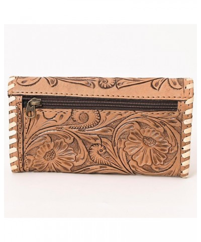 WALLET Hand Tooled Genuine Leather women bag western handbag purse $24.01 Wallets