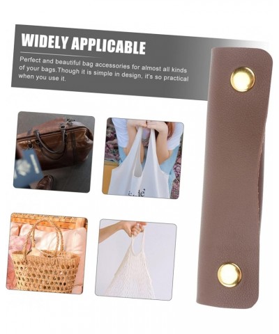 5 Pcs Anti-snare Protective Cover Purse Handles for Bag Making Luggage Multiple Grocery Bag Carrier Handle Wrap Leather Purse...