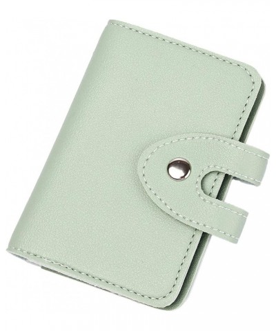 Fashion ID Long Wallet Solid Color Buttons Women Hasp Purse Multiple Card Slots Clutch Bag Phone Bag Thin Womens Wallet Green...