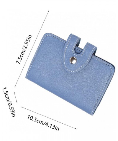 Fashion ID Long Wallet Solid Color Buttons Women Hasp Purse Multiple Card Slots Clutch Bag Phone Bag Thin Womens Wallet Green...