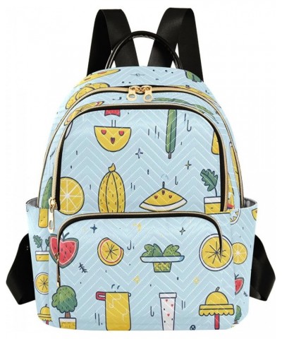 Fruit Strawberry Tree Women Backpack Purse Ladies Fashion Shoulder Bag Daypack Travel Bag 7.5L Medium $17.04 Backpacks