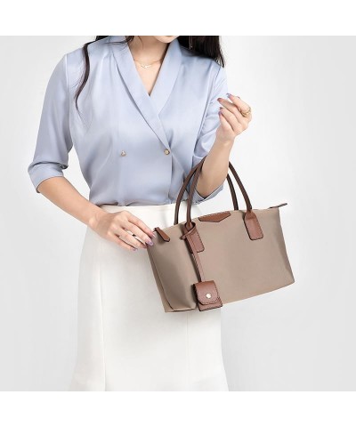 Large Capacity Tote Handbags for Women Khaki $11.00 Totes