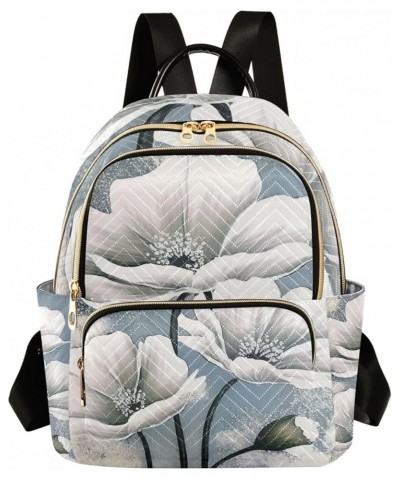 Small Backpack for Women Travel Bag Abstract Art Poppy Flower Daypack Purse Fashion Shoulder Bag Rucksack Medium B1022 $15.33...