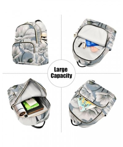 Small Backpack for Women Travel Bag Abstract Art Poppy Flower Daypack Purse Fashion Shoulder Bag Rucksack Medium B1022 $15.33...